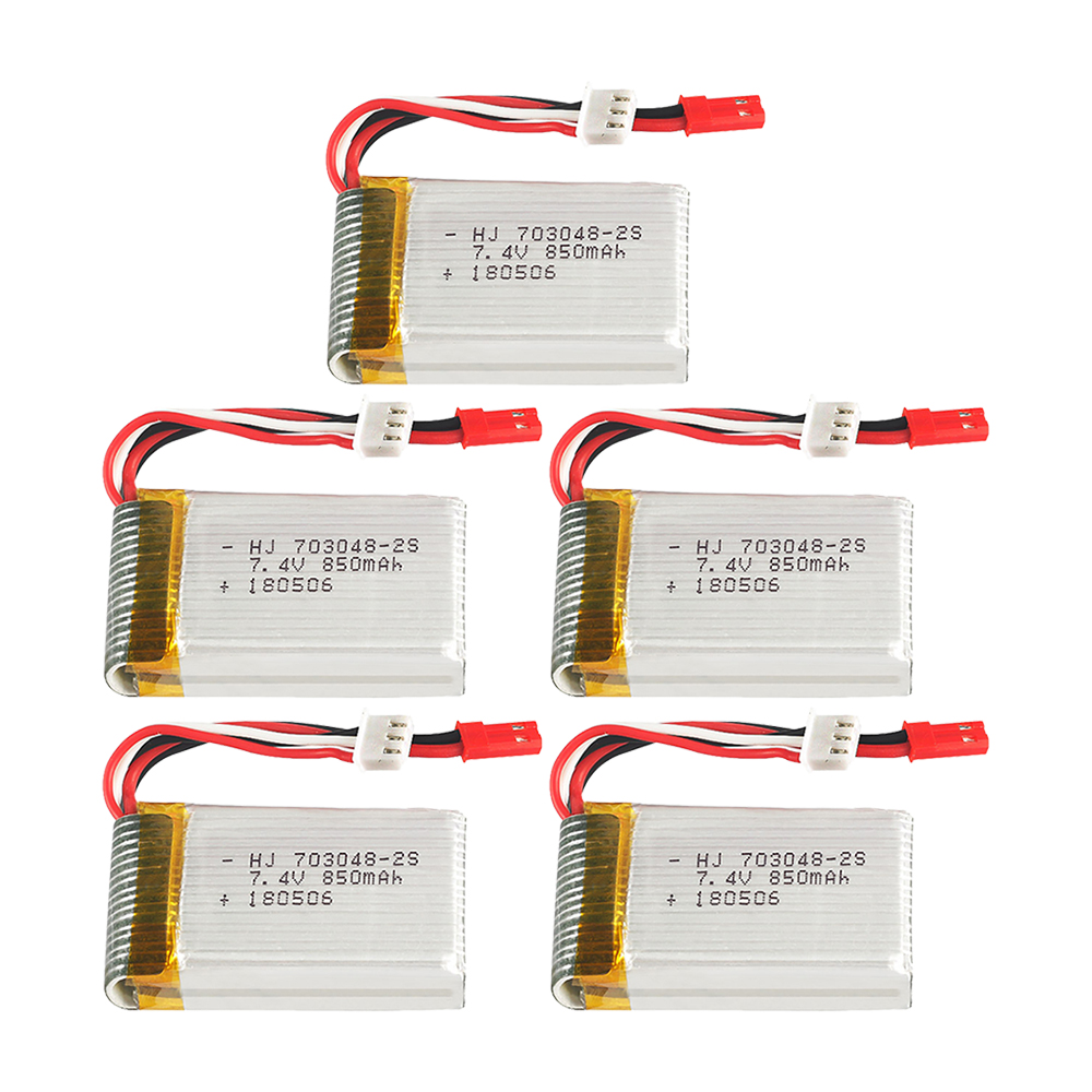 1-5pcs  2s 7.4V 850mAh 703048  – обзор и цена Rc Helicopter Battery