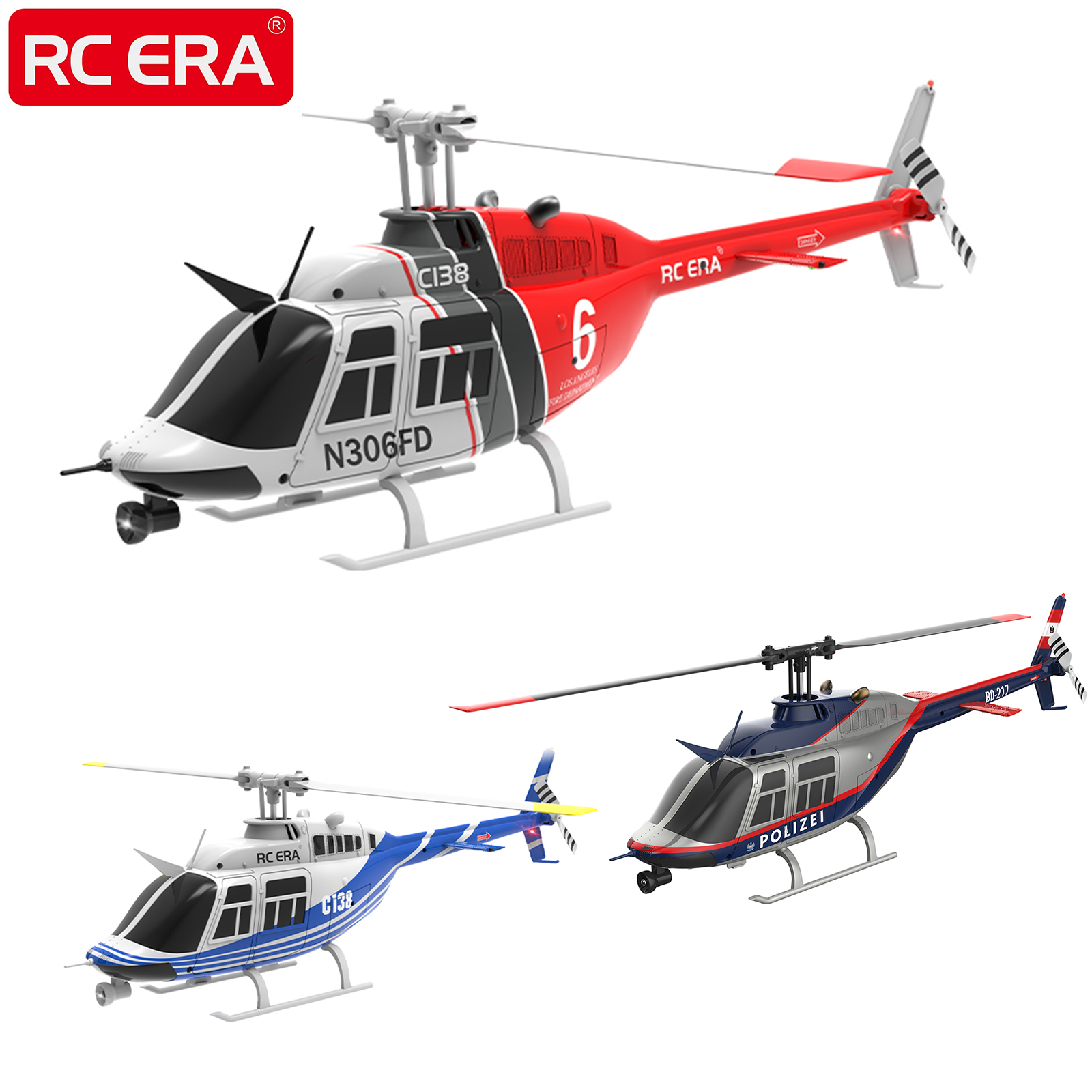 RC ERA C138 BELL 206 Jet Range – обзор и цена Rc Helicopter Large