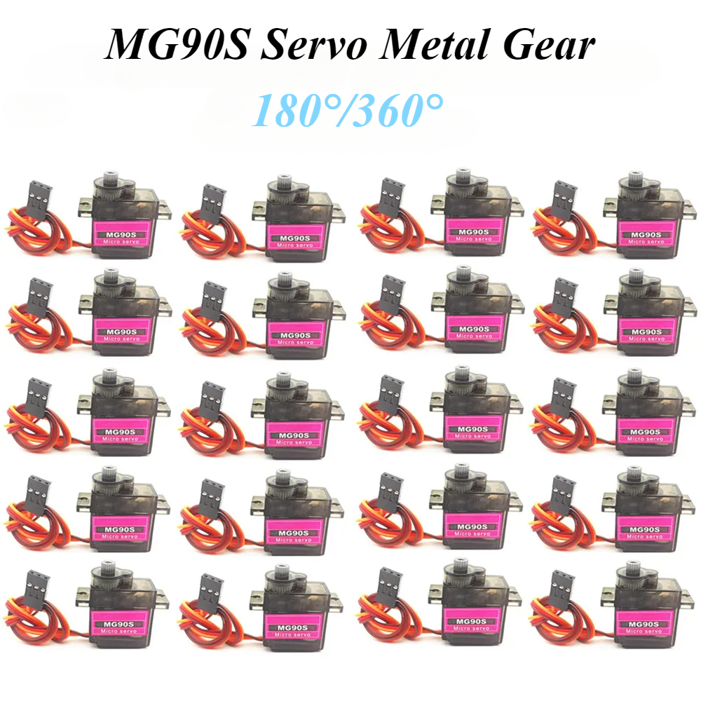 2/4/10/20/50Pcs MG90S Servo Al – обзор и цена Rc Helicopter Servo