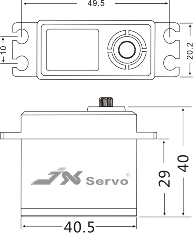 JX Servo CLS-6322HV 22KG High  – обзор и цена Rc Helicopter Motor