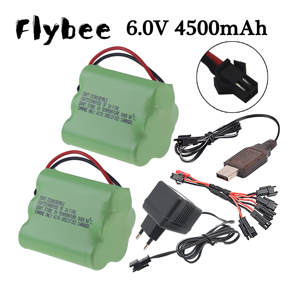 6v 4500mAh Ni-MH Battery SM Pl – обзор и цена Rc Helicopter Charger