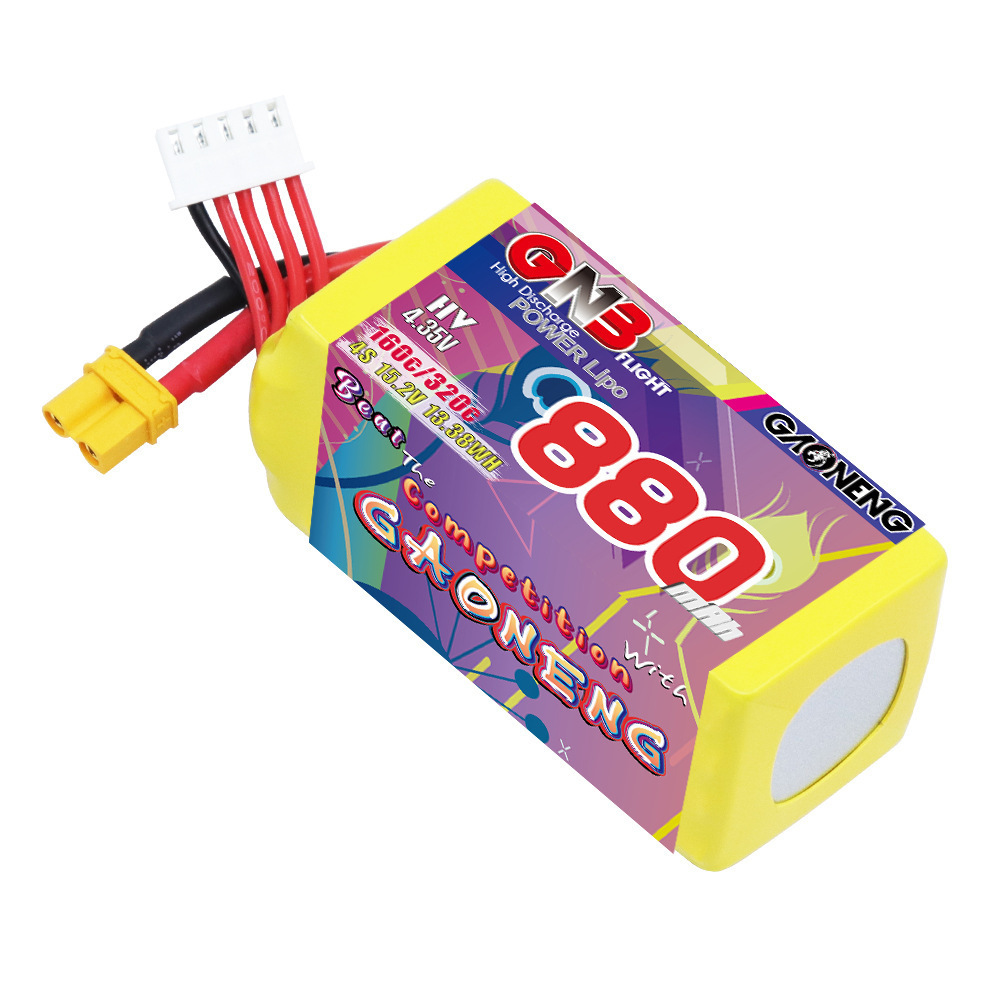 GNB 4S 880mAh 15.2V 160C/320C  – обзор и цена Rc Helicopter Parts