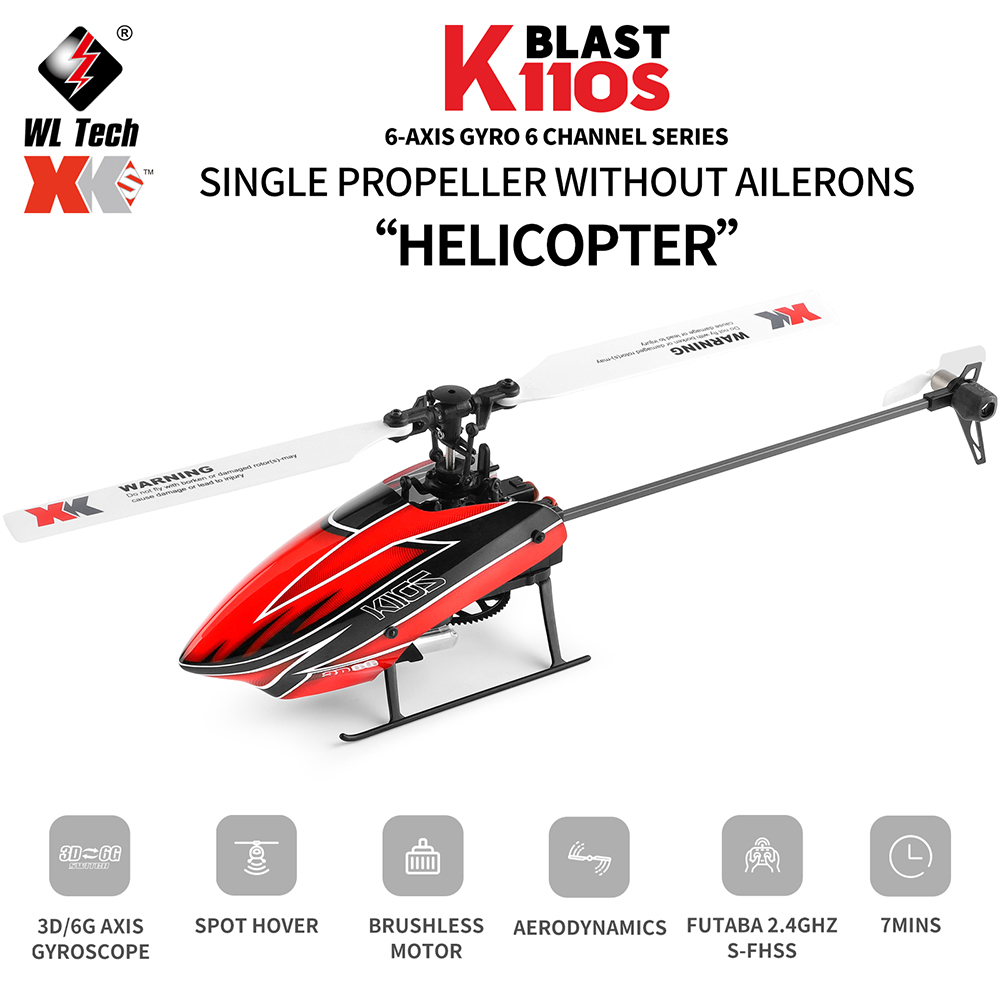 Wltoys XK K110S 6CH 3D 6G Syst – обзор и цена Rc Helicopter Large