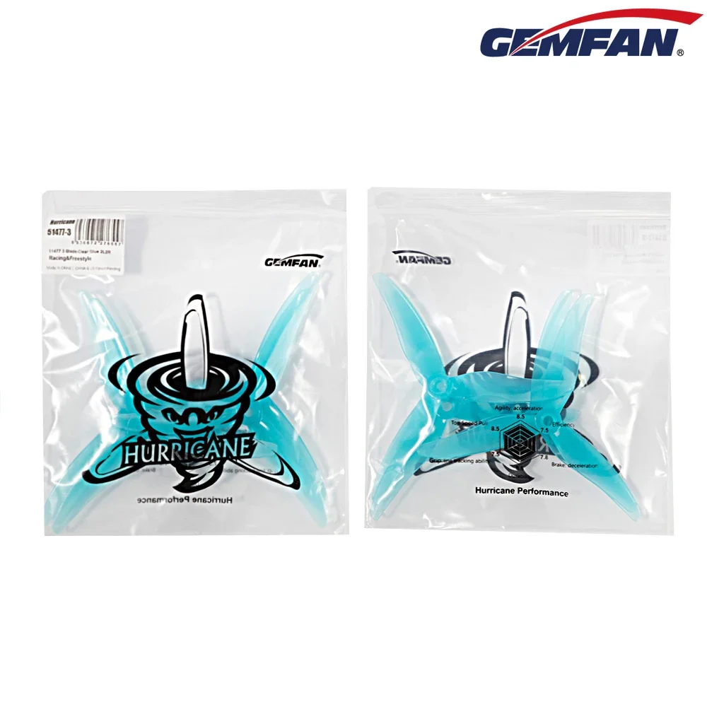 10Pairs (10CW + 10CCW) Gemfan  – обзор и цена Rc Helicopter Parts