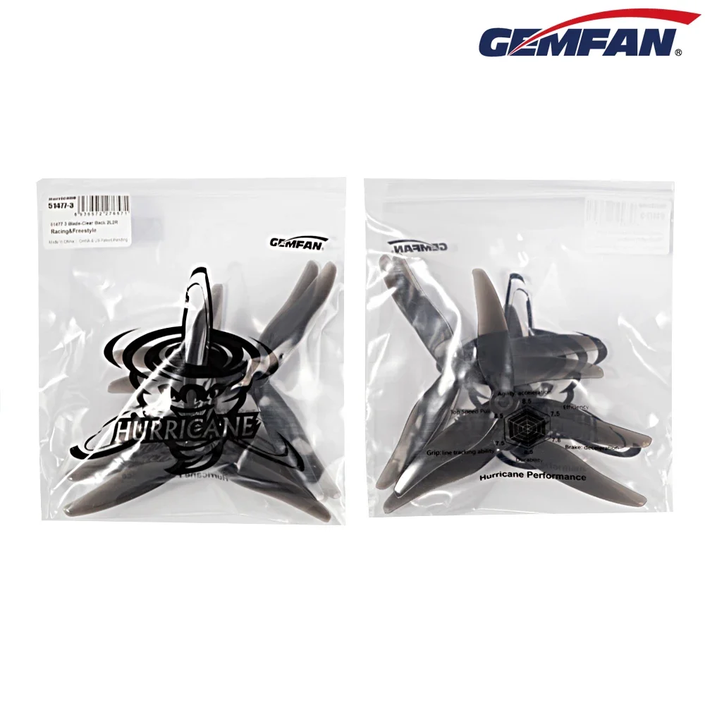 10Pairs (10CW + 10CCW) Gemfan  – обзор и цена Rc Helicopter Parts