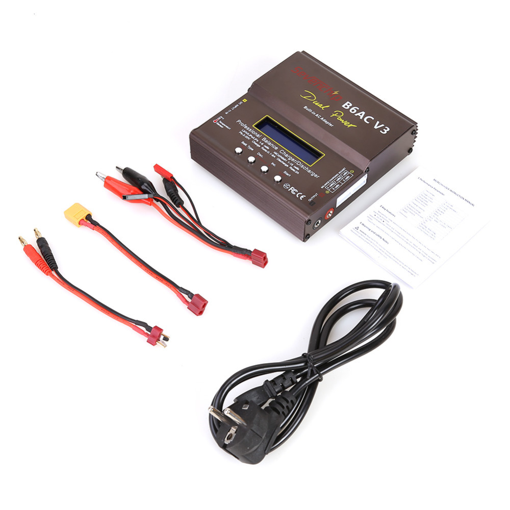 80W imax B6AC V3 Balance Charg – обзор и цена Rc Helicopter Charger
