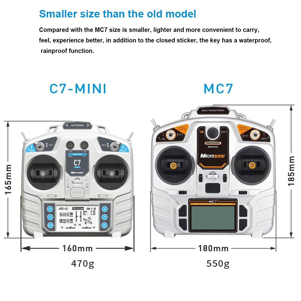 MicroZone MC7 Controller C7 MI – обзор и цена Rc Helicopter Battery