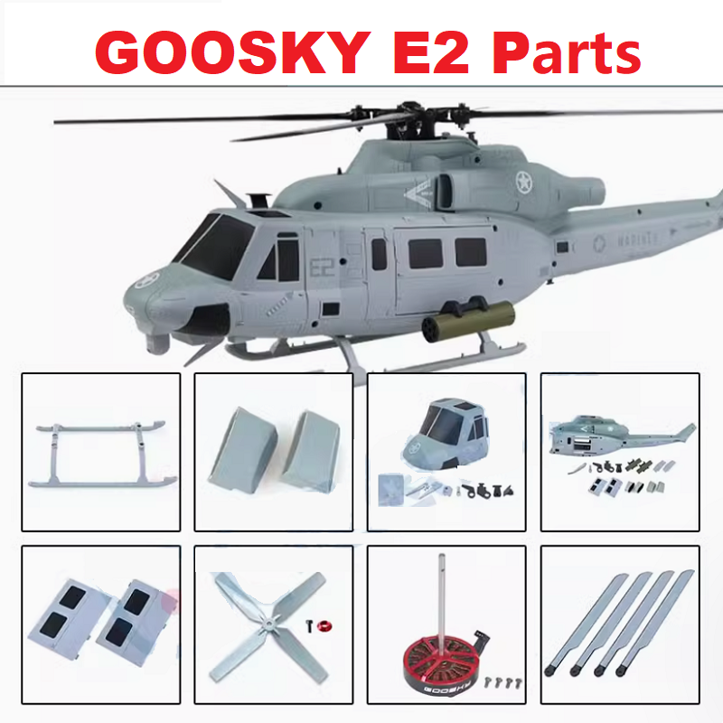 Spare Parts For GOOSKY E2 UH-1 – обзор и цена Rc Helicopter Blade