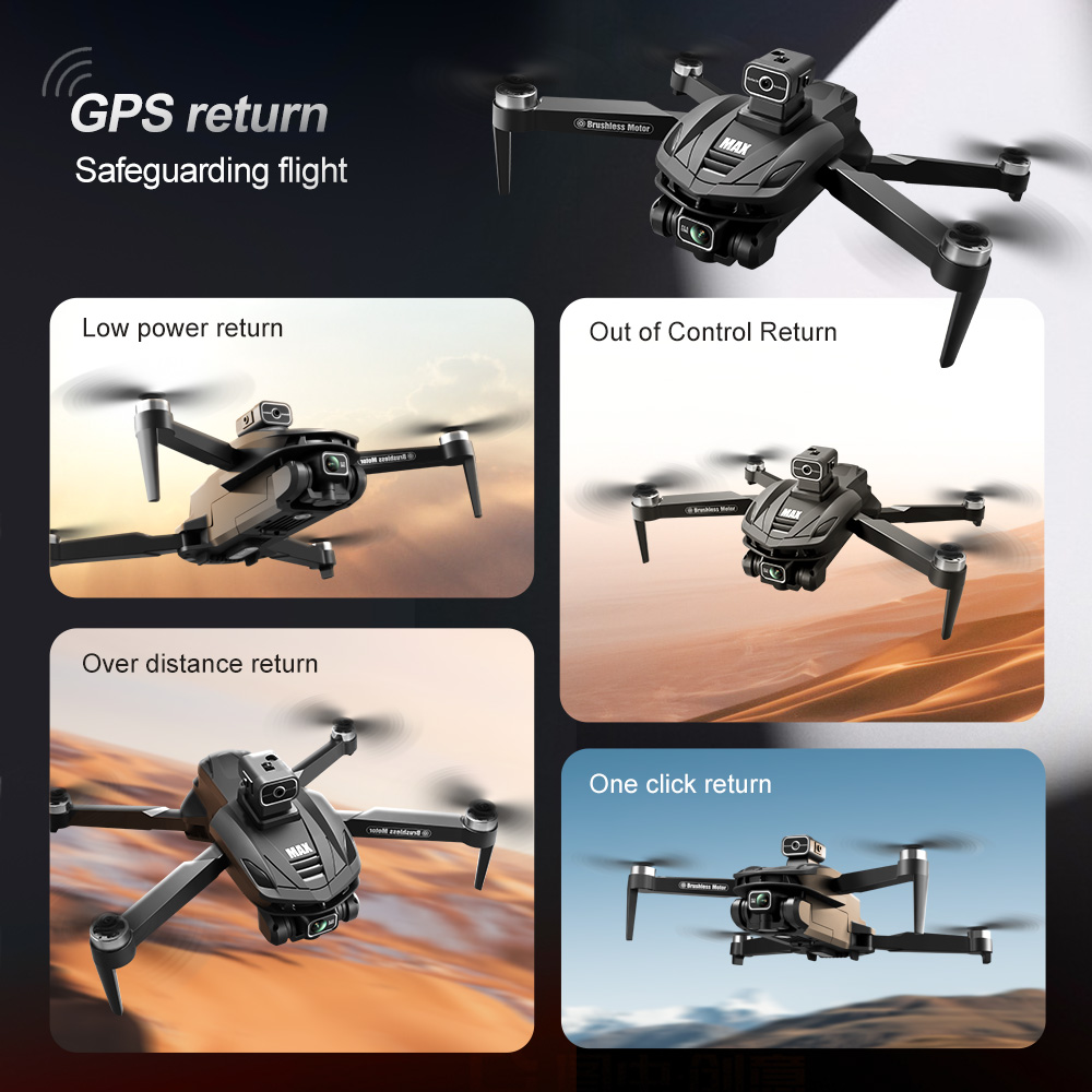 V168 PRO Max GPS Drone 8K Prof – обзор и цена Rc Helicopter Electric