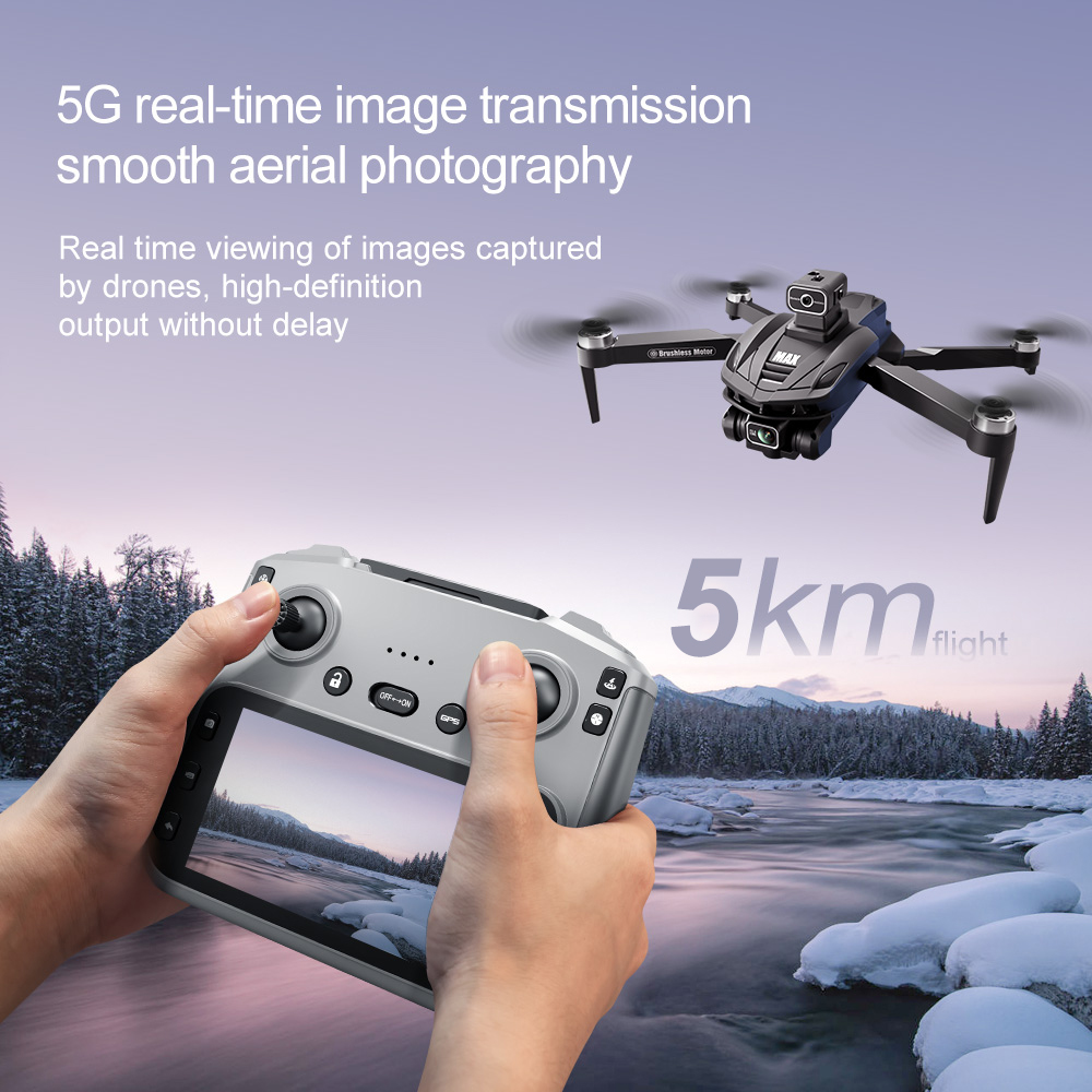 V168 PRO Max GPS Drone 8K Prof – обзор и цена Rc Helicopter Electric