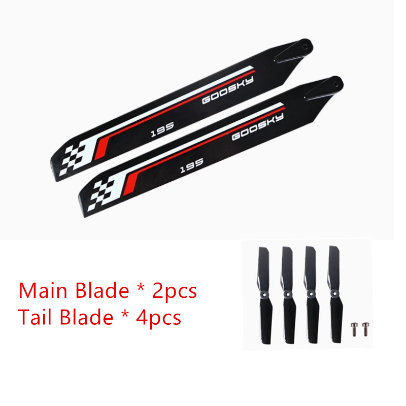GOOSKY S2 Max / S2 Ultra 6CH R – обзор и цена Rc Helicopter Blade