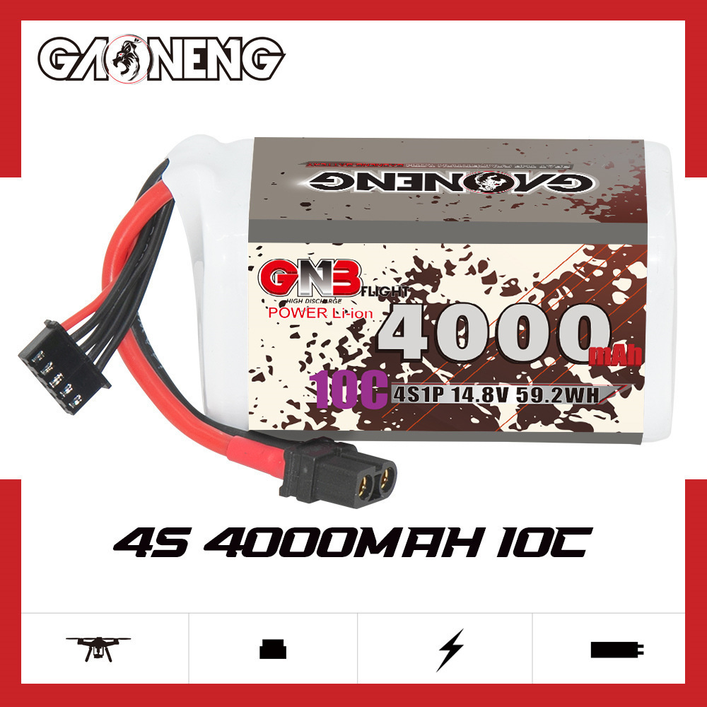 GNB 4000mAh 4S 14.8V 10C 20C W – обзор и цена Rc Helicopter Parts