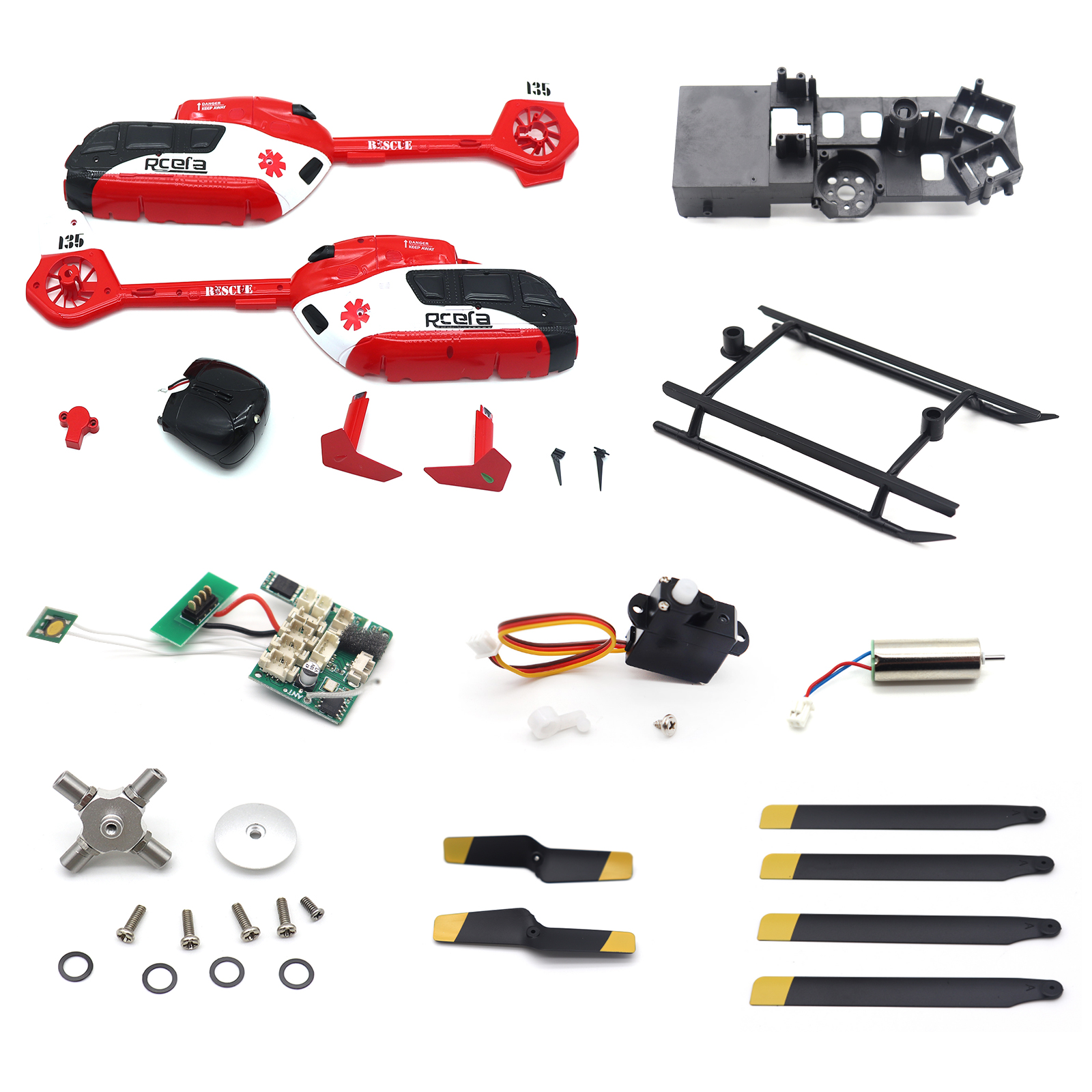 Original Parts for C159 EC-135 – обзор и цена Rc Helicopter Motor