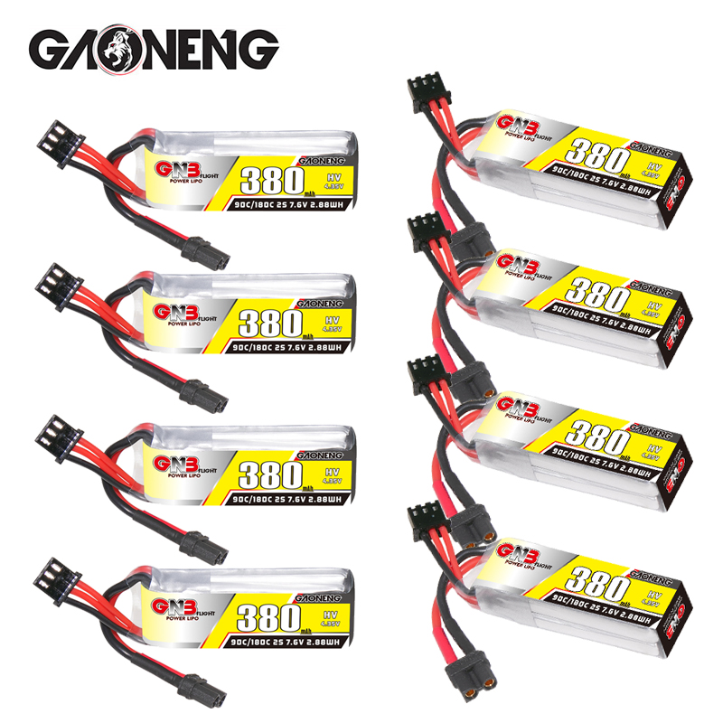 GNB 2S 7.6V 380mAh 90C/180C Li – обзор и цена Rc Helicopter Parts