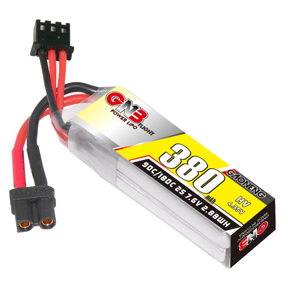 GNB 2S 7.6V 380mAh 90C/180C Li – обзор и цена Rc Helicopter Parts