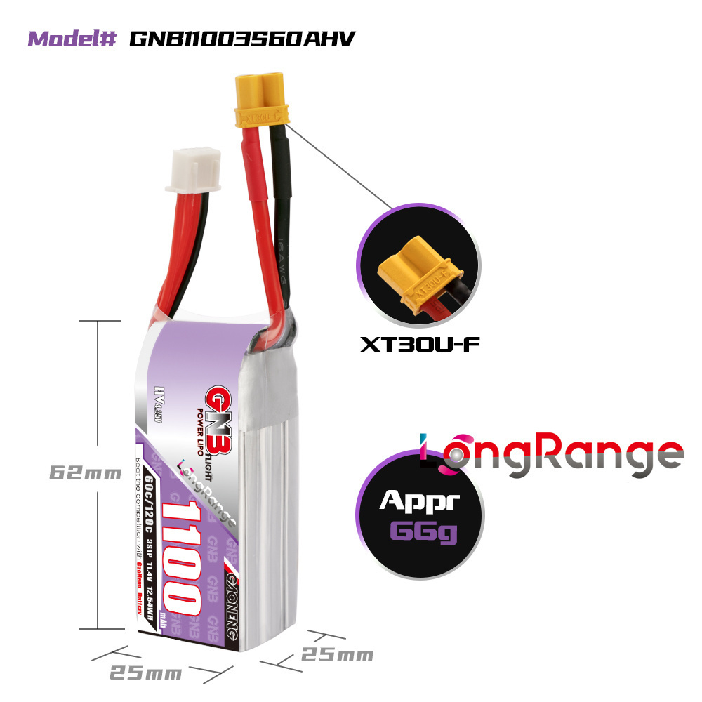 GNB 1100mAh 2S 3S 4S 6S 60C/12 – обзор и цена Rc Helicopter Parts