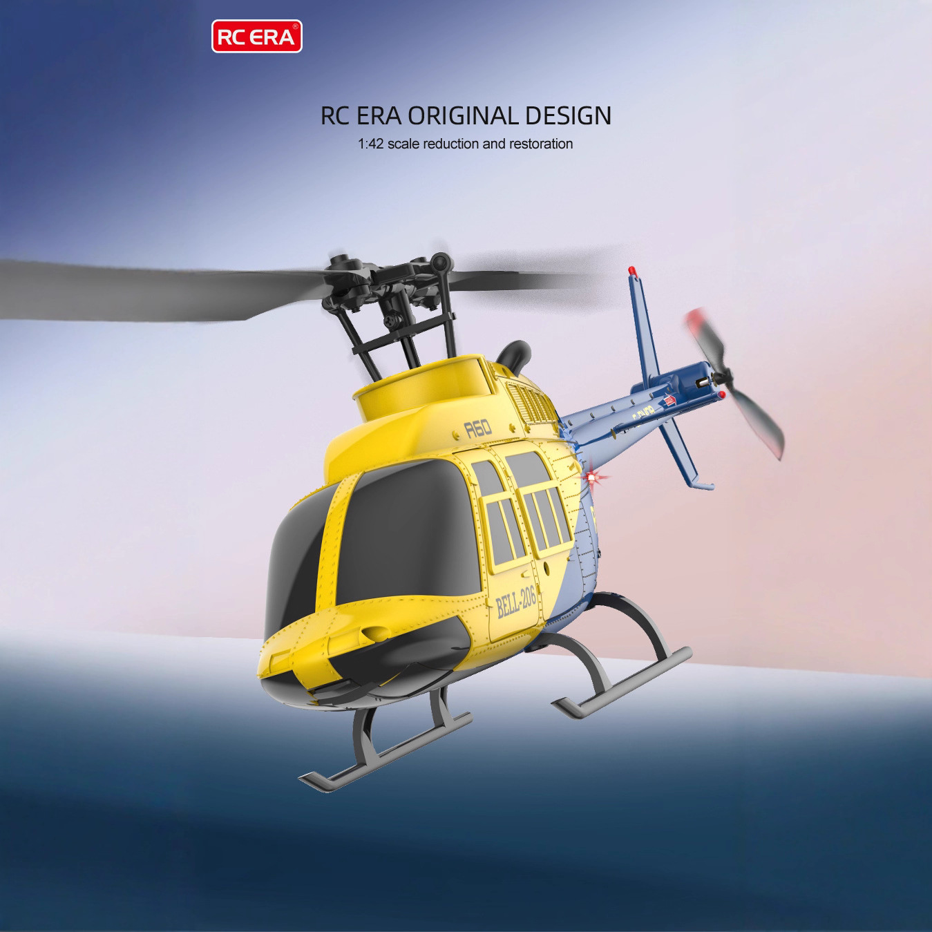 A60 1/42 Scale Bell 206 RC Hel – обзор и цена Rc Helicopter Single Rotor