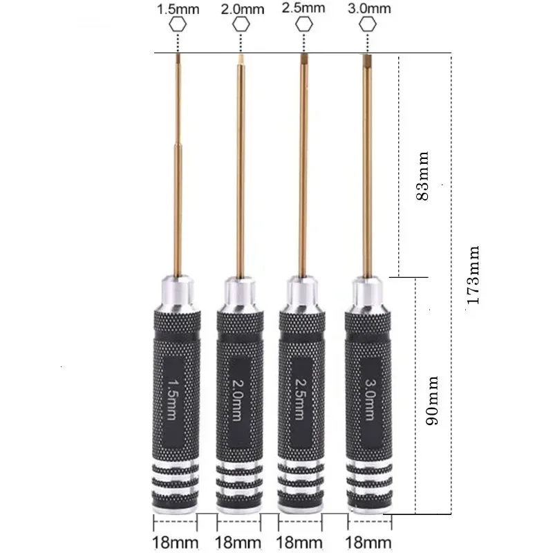 0.9/1.27/ 1.3/ 1.5/ 2.0/ 2.5/  – обзор и цена Rc Helicopter Tool Kit