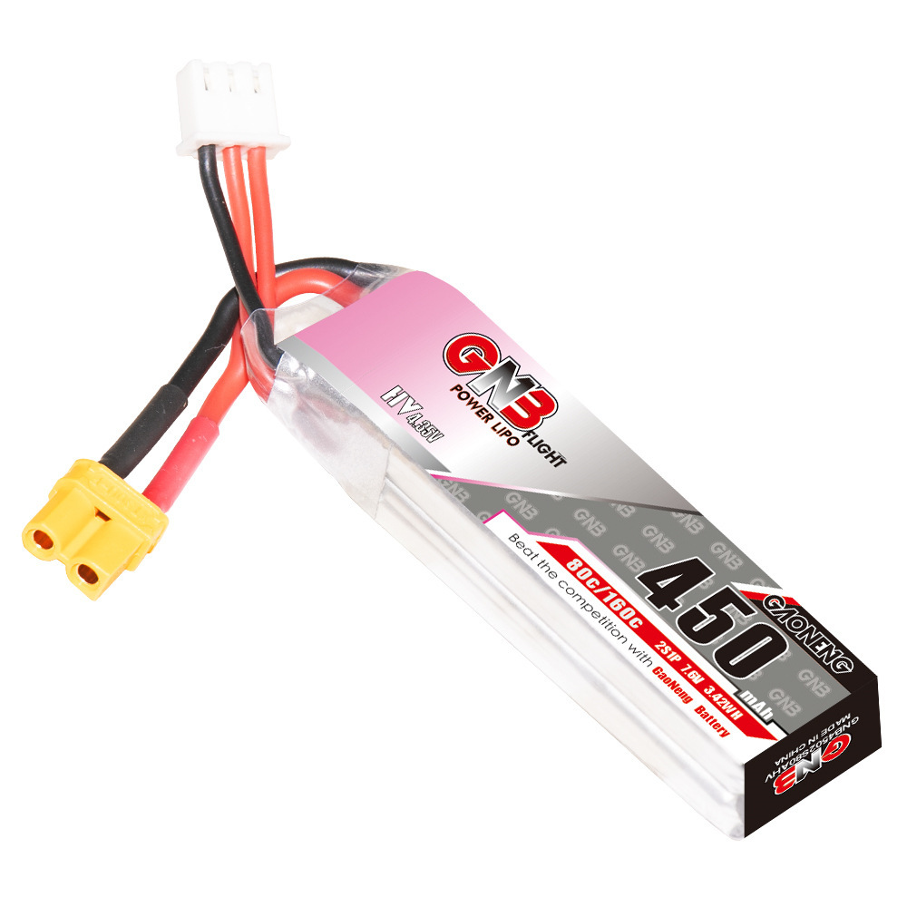GNB LiPo Battery HV 2S 7.6V 45 – обзор и цена Rc Helicopter Parts