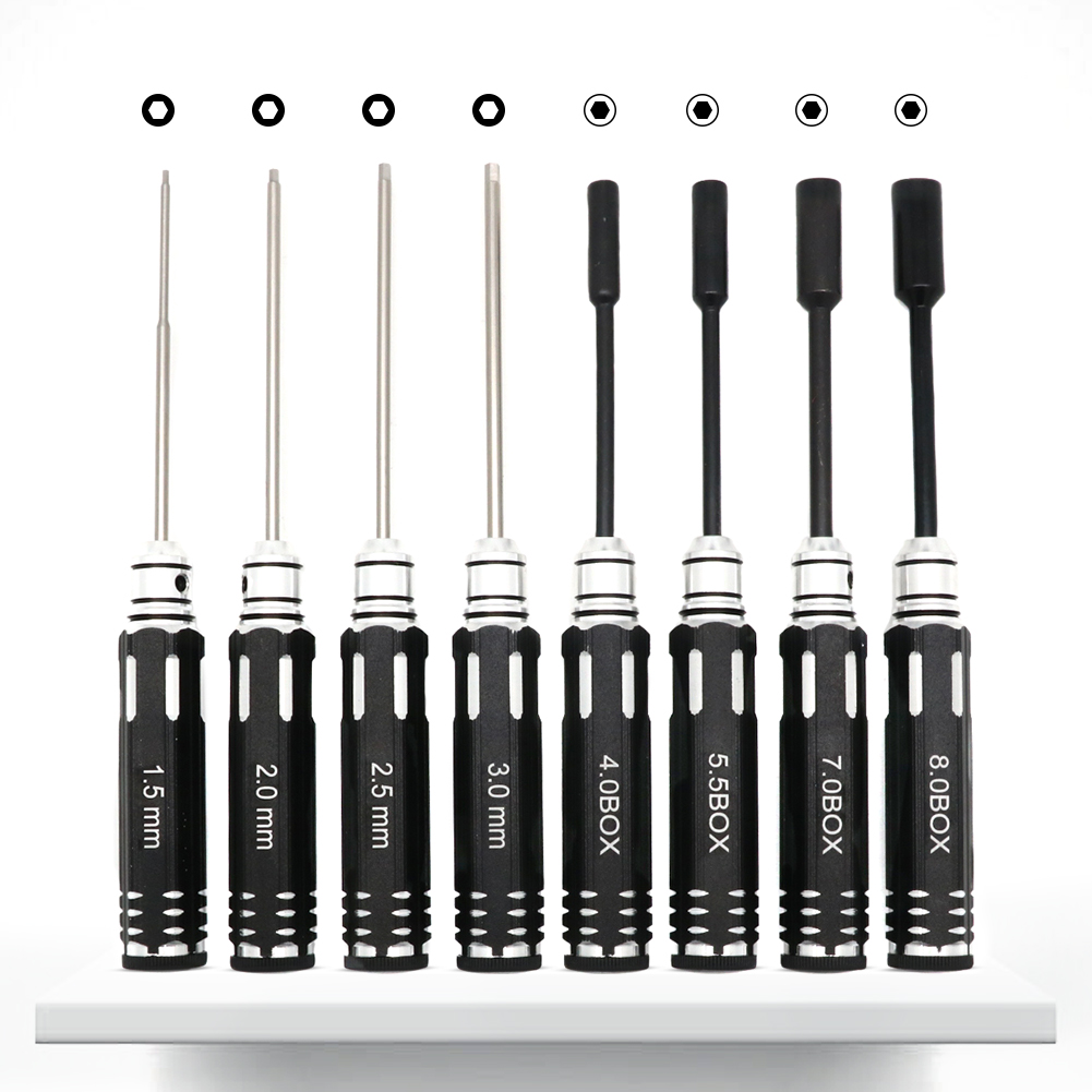 RC Hex Driver Set - 16pcs Hex  – обзор и цена Rc Helicopter Tool Kit