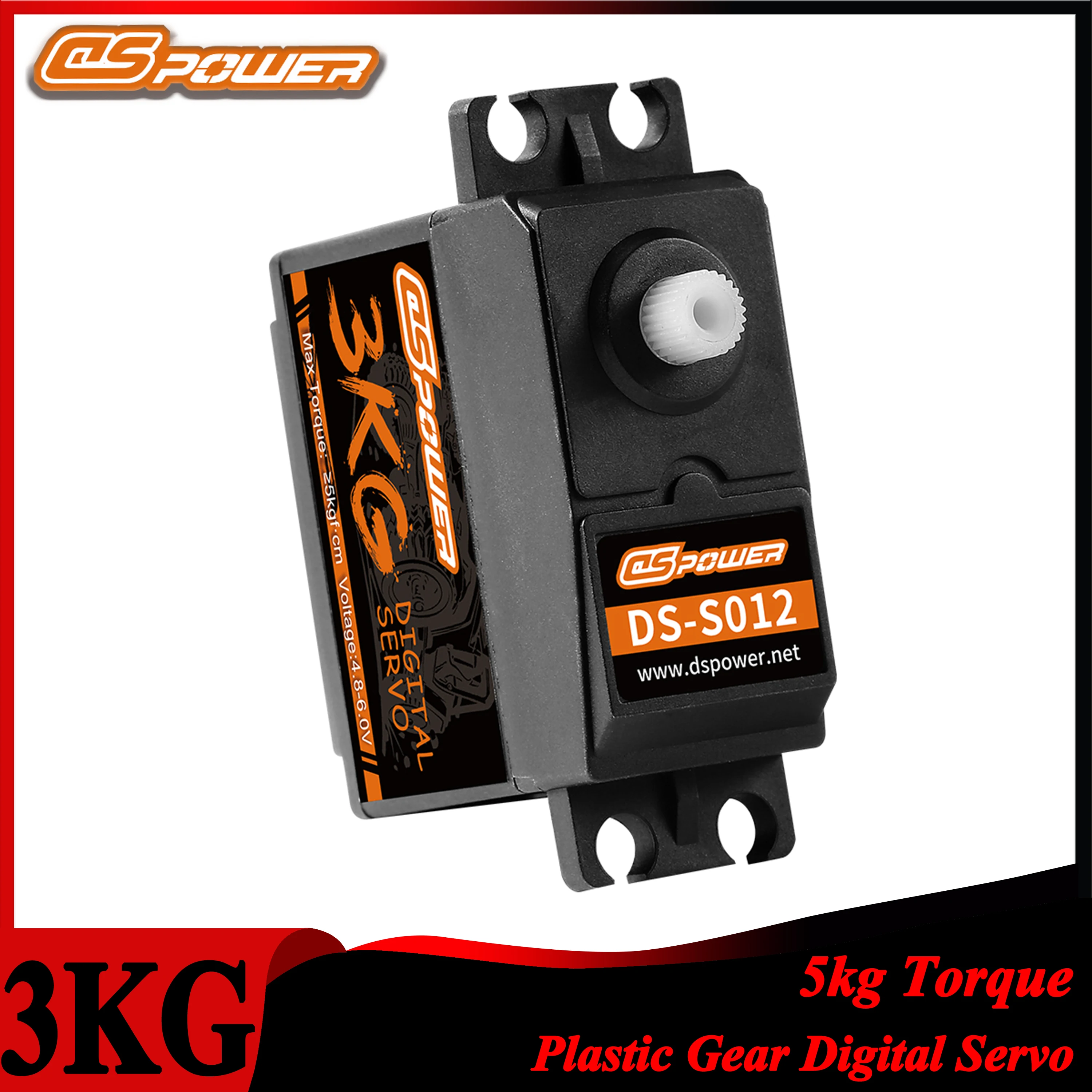 DSpower 3KG Plastic Gear Water – обзор и цена Rc Helicopter Servo