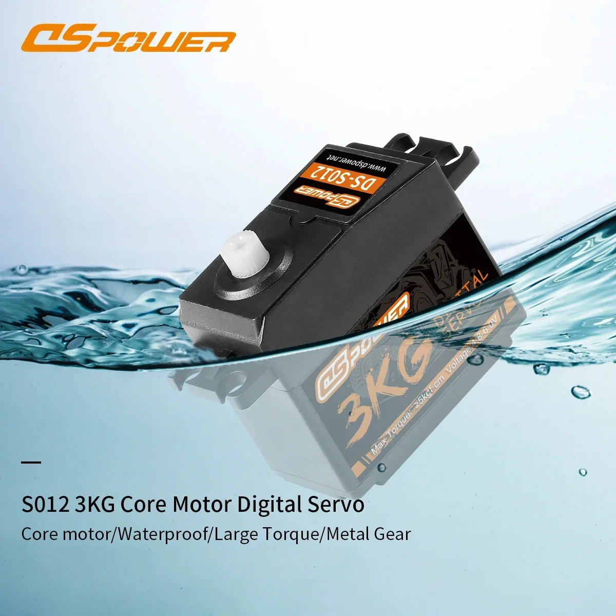 DSpower 3KG Plastic Gear Water – обзор и цена Rc Helicopter Servo