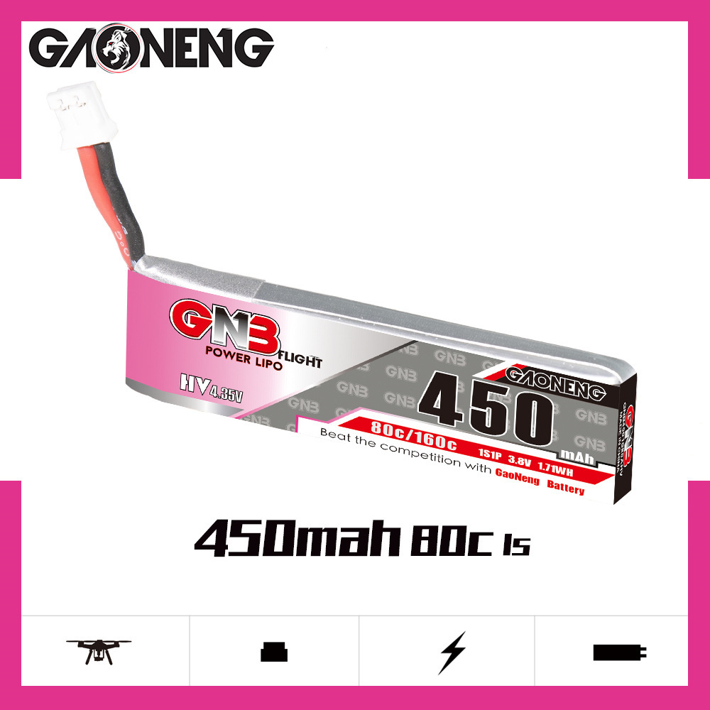 GNB HV 1S 3.8V 450mAh 80C/160C – обзор и цена Rc Helicopter Parts