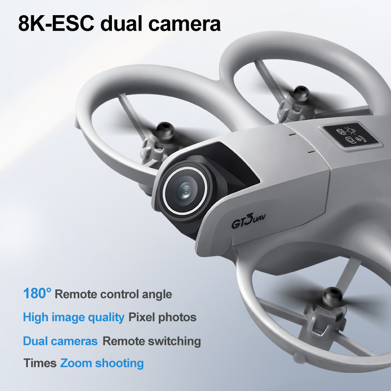 New GT3 Mini RC Drone 8K 5G Ae – обзор и цена Rc Helicopter Electric