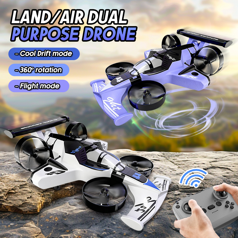 2in1 Mini Drone Air-Ground Fly – обзор и цена Rc Helicopter Electric