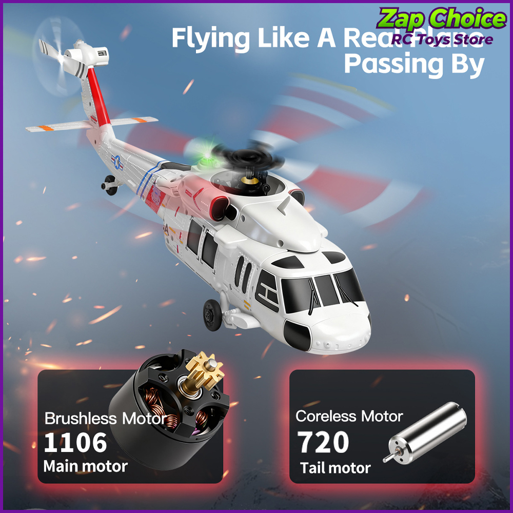 Wltoys K270 Black Hawk UH-60L  – обзор и цена Rc Helicopter Gyro
