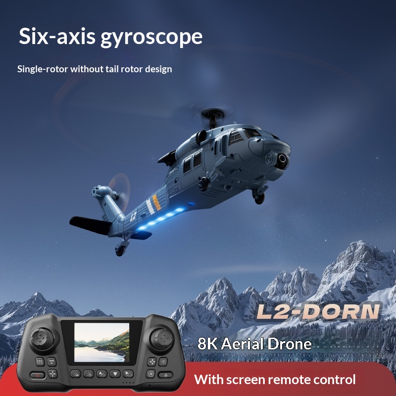 4DRC L2 RC Helicopter 8K Aeria – обзор и цена Rc Helicopter Single Rotor