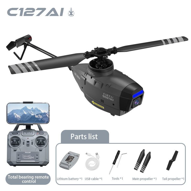 RC ERA C127AI C127 C128 2.4G 6 – обзор и цена Rc Helicopter Gyro